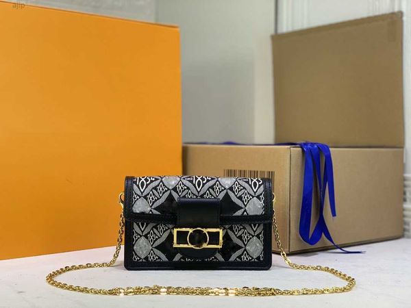 luxury brand shoulder bags handbags dauphine chain straps vintage texture fashion crossbody for lady party 74la
luxury brand shoulder bags handbags dauphine chain straps vintage texture fashion crossbody for lady party 74la