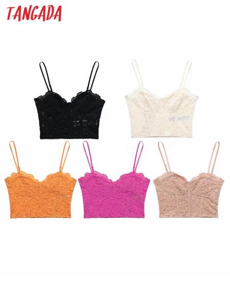 t-shirt tangada women lace camis crop spaghetti strap sleeveless backless short blouses shirts female 3h520, White
t-shirt tangada women lace camis crop spaghetti strap sleeveless backless short blouses shirts female 3h520, White