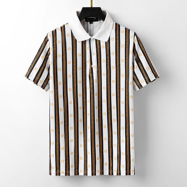 men and women designer polo shirt men's casual business fashion letter printed t-shirt high street men's polo shirt quality wholes, White;black
men and women designer polo shirt men's casual business fashion letter printed t-shirt high street men's polo shirt quality wholes, White;black