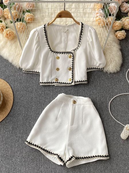 women's two piece pants french streetwear small fragrance pants suits women short jacket coat crop high waist shorts sets summer two pi, White
women's two piece pants french streetwear small fragrance pants suits women short jacket coat crop high waist shorts sets summer two pi, White
