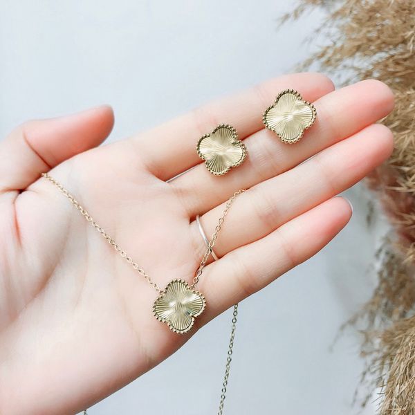 designer brand jewelry sets bracelets earrings necklace chain luxury women choker pendant 18k gold plated stainless steel cover for women we, Black
designer brand jewelry sets bracelets earrings necklace chain luxury women choker pendant 18k gold plated stainless steel cover for women we, Black