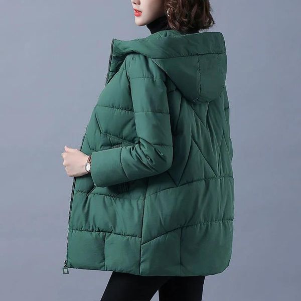 leather 2022 new women winter jacket long warm parkas female thicken coat cotton padded parka jacket hooded outwear m4xl, Black
leather 2022 new women winter jacket long warm parkas female thicken coat cotton padded parka jacket hooded outwear m4xl, Black