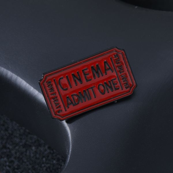 cinema admit one brooch cute anime movies games hard enamel pins collect metal cartoon brooch backpack hat bag collar lapel badges, Blue
cinema admit one brooch cute anime movies games hard enamel pins collect metal cartoon brooch backpack hat bag collar lapel badges, Blue