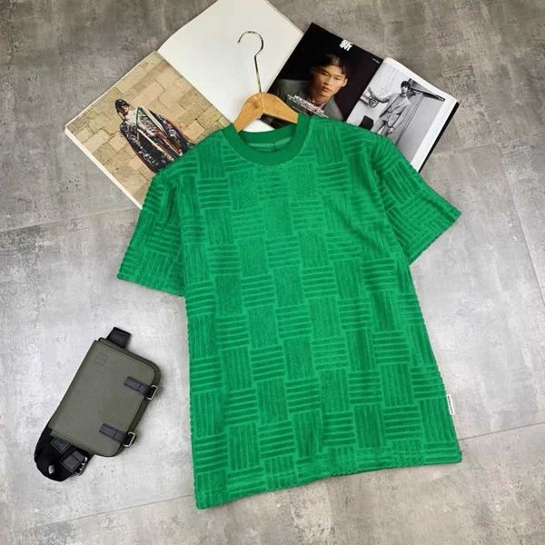 t shirts mens womens botega veneta luxurys designer good quality 22ss new green towel embossed short sleeve stripe casual versatile loose t-, White;black
t shirts mens womens botega veneta luxurys designer good quality 22ss new green towel embossed short sleeve stripe casual versatile loose t-, White;black