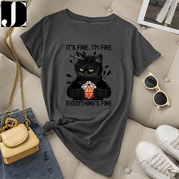 t-shirt tshirt women summer casual graphic fashion short sleeve black cat letter print female vintage 100% cotton tshirt oneck tee top, White
t-shirt tshirt women summer casual graphic fashion short sleeve black cat letter print female vintage 100% cotton tshirt oneck tee top, White