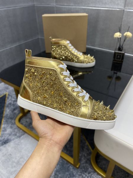 rivets sneaker designer bottoms loafers high-sneakers black white glitter grey rivets casual shoes women men dress leather sneaker size 35-4
rivets sneaker designer bottoms loafers high-sneakers black white glitter grey rivets casual shoes women men dress leather sneaker size 35-4