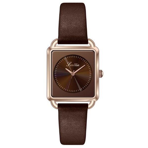 scottie brand 24 26mm rectangle dial grace girls watch quartz womens watches multicolor choice goddess wristwatches260u, Slivery;brown
scottie brand 24 26mm rectangle dial grace girls watch quartz womens watches multicolor choice goddess wristwatches260u, Slivery;brown