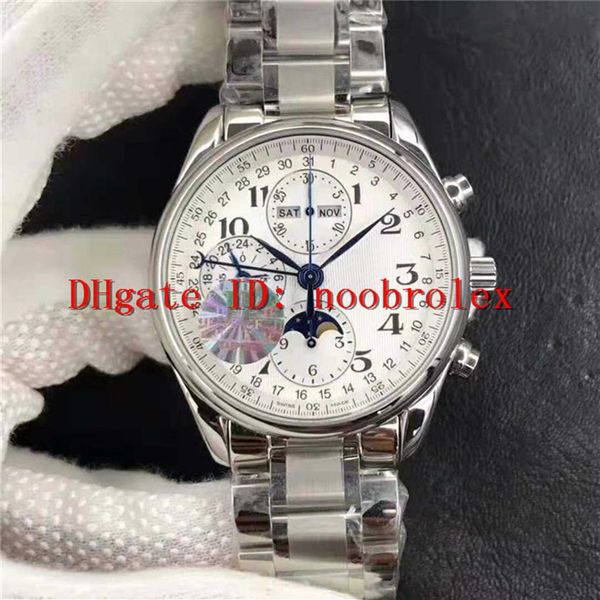 jf master watch moonphase eta 7751 automatic chronograph mechanical 28800 vph annual calendar 316l stainless steel sapphire 40mm w276h, Slivery;brown
jf master watch moonphase eta 7751 automatic chronograph mechanical 28800 vph annual calendar 316l stainless steel sapphire 40mm w276h, Slivery;brown