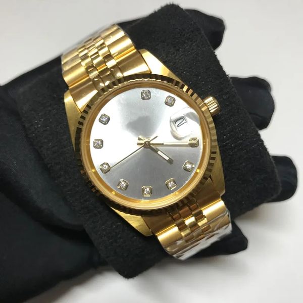 2813 luxury watch women's only 36mm sweep watch luminous needle stainless steel watch, Slivery;golden
2813 luxury watch women's only 36mm sweep watch luminous needle stainless steel watch, Slivery;golden