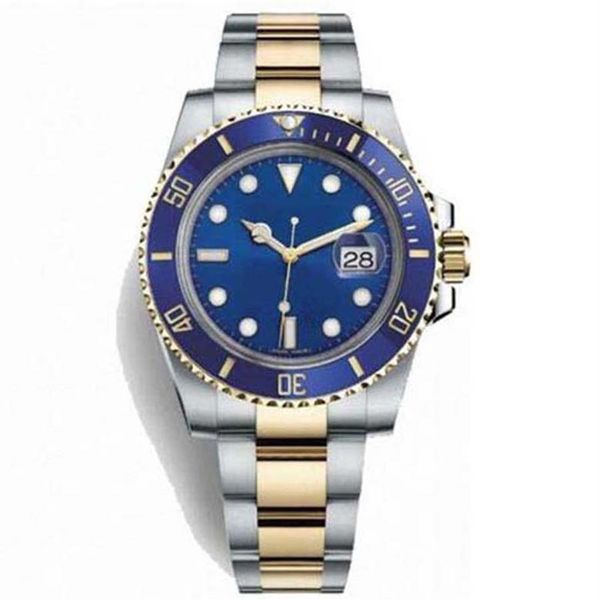 new automatic 2813 movement 40mm ceramic bezel watch watches stainless steel blue lume dial big date two tone gold 116613 mens wri269q, Slivery;brown
new automatic 2813 movement 40mm ceramic bezel watch watches stainless steel blue lume dial big date two tone gold 116613 mens wri269q, Slivery;brown
