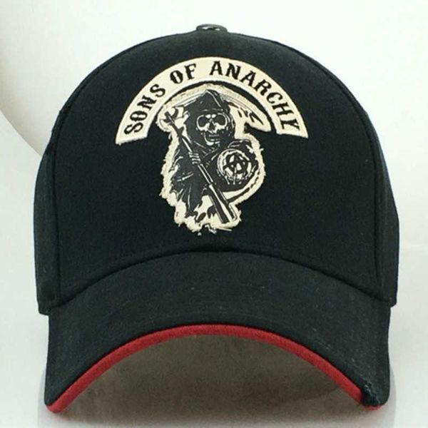 ball caps thetv sons of anarchy embroidery patch reaper crew visor samcro man baseball cap punk black motorcycle caps j230421, Blue;gray
ball caps thetv sons of anarchy embroidery patch reaper crew visor samcro man baseball cap punk black motorcycle caps j230421, Blue;gray