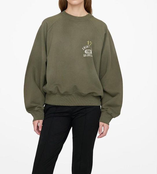 new spring anine bing letters printed sweatshirt women army green designer pullover sweater long sleeves fashion hoodie fleece sportswear cl, Black
new spring anine bing letters printed sweatshirt women army green designer pullover sweater long sleeves fashion hoodie fleece sportswear cl, Black