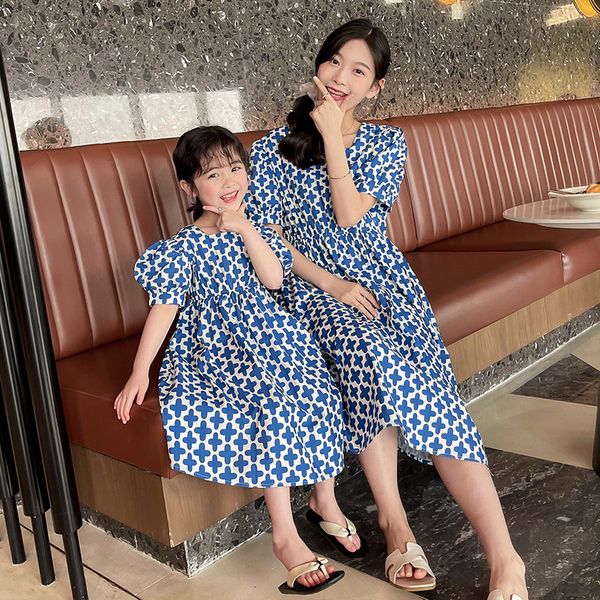 family matching outfits mommy and me summer floral dress summer loose cotton dress matching mother daughter clothes family matching clothes, Blue
family matching outfits mommy and me summer floral dress summer loose cotton dress matching mother daughter clothes family matching clothes, Blue