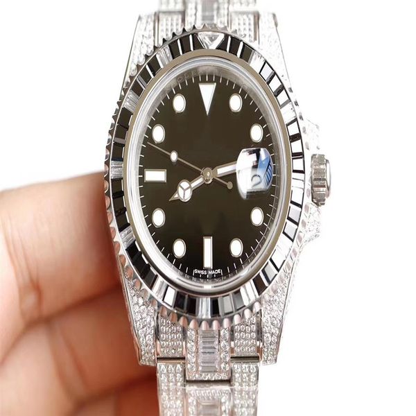 diamond watch 904l 40mm one-way rotation outer ring 3135 automatic mechanical movement watches calendar display designer watches342r, Slivery;brown
diamond watch 904l 40mm one-way rotation outer ring 3135 automatic mechanical movement watches calendar display designer watches342r, Slivery;brown