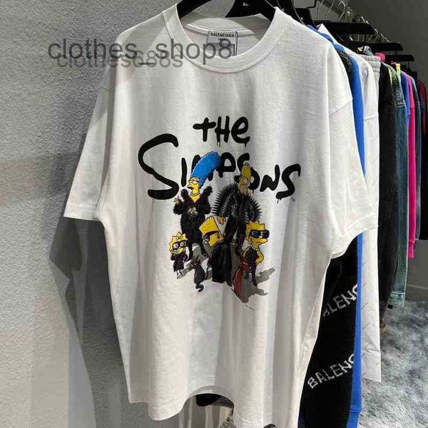 men's shirts designer bbalengs t shirt sweaters highest version the of paris spring and summer co branded simpson family conley printed, White;black
men's shirts designer bbalengs t shirt sweaters highest version the of paris spring and summer co branded simpson family conley printed, White;black