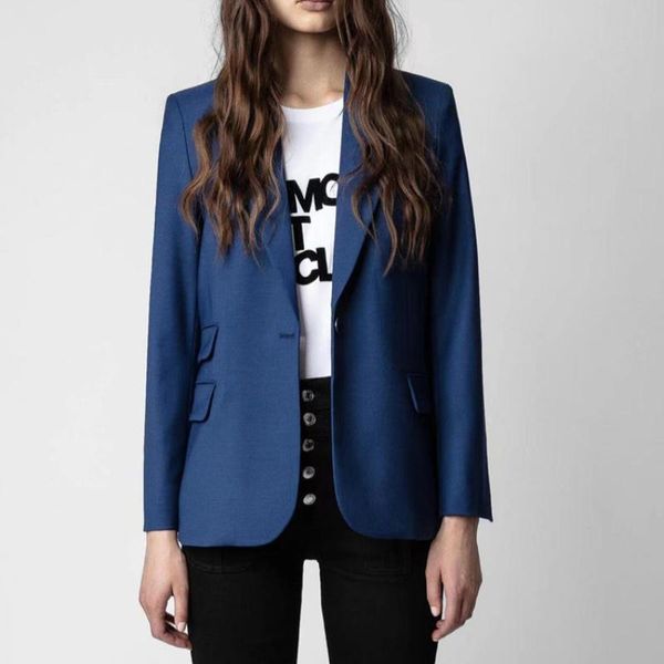 pants women notched blue blazer jacket 2022 new rhinestones buttons long sleeve straight single button fashion ol suit coat, White
pants women notched blue blazer jacket 2022 new rhinestones buttons long sleeve straight single button fashion ol suit coat, White