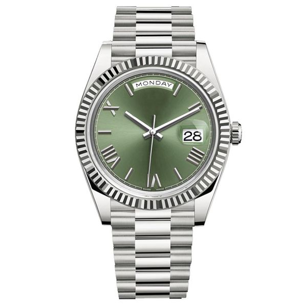 sichu1 - mens watches 40mm green rome number face big date automatic mechanics watch men sapphire glass stainless steel wristw216c, Slivery;brown
sichu1 - mens watches 40mm green rome number face big date automatic mechanics watch men sapphire glass stainless steel wristw216c, Slivery;brown