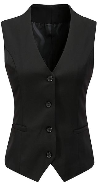 vests women's solid color vneck vest hidden pocket handkerchief hem vest party casual slim vest, Black;white
vests women's solid color vneck vest hidden pocket handkerchief hem vest party casual slim vest, Black;white
