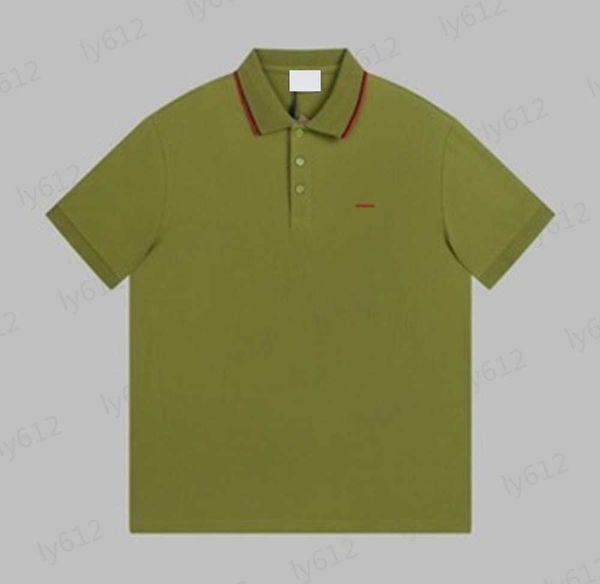 spring summer fashion clothing designer mens green leisure luxury loose simple embroidery brand logo print polo short sleeve t-shirt men cl, White;black
spring summer fashion clothing designer mens green leisure luxury loose simple embroidery brand logo print polo short sleeve t-shirt men cl, White;black
