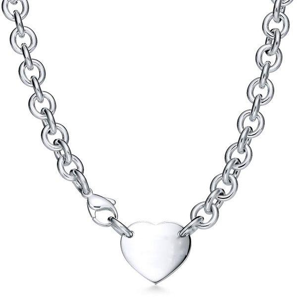 heart necklace womens stainless steel couple pendant jewelry on the neck valentine day gift for girlfriend accessories whole c283p, Silver
heart necklace womens stainless steel couple pendant jewelry on the neck valentine day gift for girlfriend accessories whole c283p, Silver