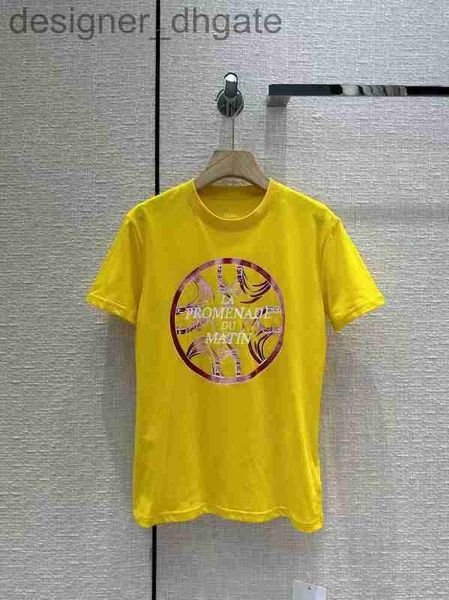 women's t-shirt designermilan runway 2023 new spring summer o neck short sleeve print designer tees brand same style t-shirt 1213-17 x, White
women's t-shirt designermilan runway 2023 new spring summer o neck short sleeve print designer tees brand same style t-shirt 1213-17 x, White