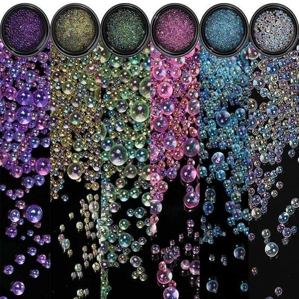 nail art decorations 1 caixa de mistura tamanho aurora transparente multicolorido bolha caviar grnulos para prego brilho cristal strass cori, Silver;gold
nail art decorations 1 caixa de mistura tamanho aurora transparente multicolorido bolha caviar grnulos para prego brilho cristal strass cori, Silver;gold