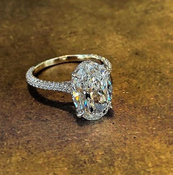 wedding rings vintage oval cut 4ct lab diamond promise ring 100% real 925 sterling silver engagement band for women jewelry motion current 2, Slivery;golden
wedding rings vintage oval cut 4ct lab diamond promise ring 100% real 925 sterling silver engagement band for women jewelry motion current 2, Slivery;golden