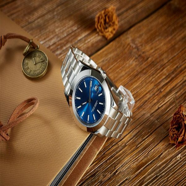 u1 41mm mens watches full automatic movement stainless steel watches women 2813 mechanical wristwatches waterproof luminous263p, Slivery;brown
u1 41mm mens watches full automatic movement stainless steel watches women 2813 mechanical wristwatches waterproof luminous263p, Slivery;brown