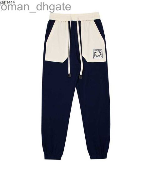 men's pants designerhigh edition luojia loewess autumn and winter new letter cartoon embroidery color contrast splice sports casual pan, Black
men's pants designerhigh edition luojia loewess autumn and winter new letter cartoon embroidery color contrast splice sports casual pan, Black