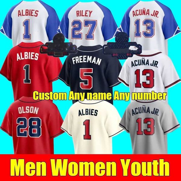 ronald acuna jr. baseball jersey michael harris ii matt olson atlanta austin riley hank aaron ozzie albies dale murphy spencer strider max f, Blue;black
ronald acuna jr. baseball jersey michael harris ii matt olson atlanta austin riley hank aaron ozzie albies dale murphy spencer strider max f, Blue;black