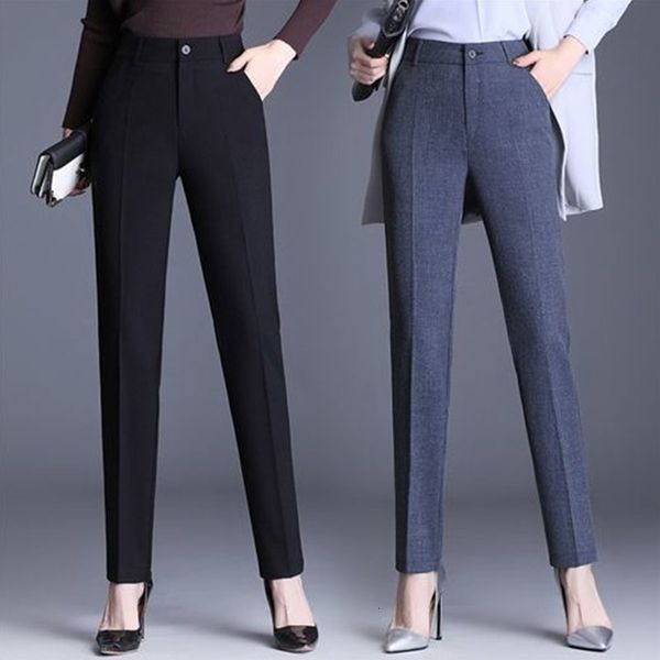 women's pants capris spring autumn women all-match casual straight trousers office lady pockets solid high waist female fashion pencil, Black;white
women's pants capris spring autumn women all-match casual straight trousers office lady pockets solid high waist female fashion pencil, Black;white