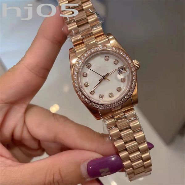 small round drill datejust wristwatch ice out watches woman leisure business universal montre de luxe 316 fine steel strap waterproof watch, Slivery;brown
small round drill datejust wristwatch ice out watches woman leisure business universal montre de luxe 316 fine steel strap waterproof watch, Slivery;brown