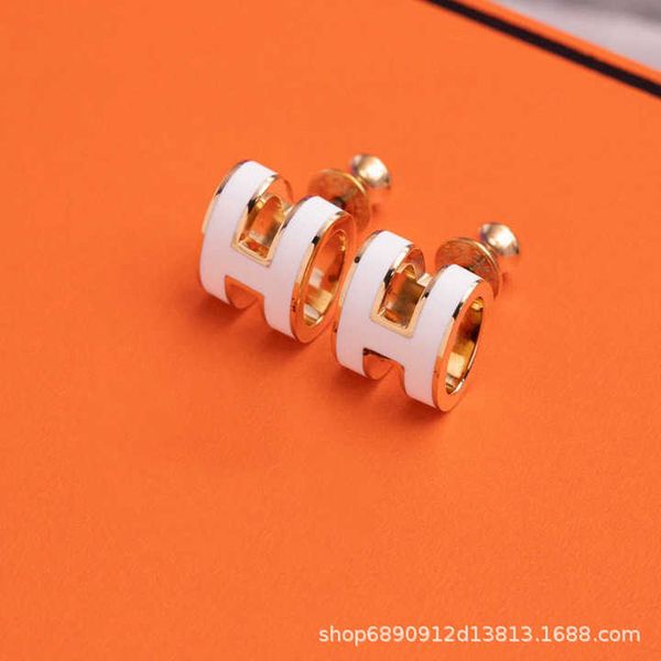 designerhigh version herms home h earrings trendy female niche design simple compact exquisite and high-end, Golden
designerhigh version herms home h earrings trendy female niche design simple compact exquisite and high-end, Golden