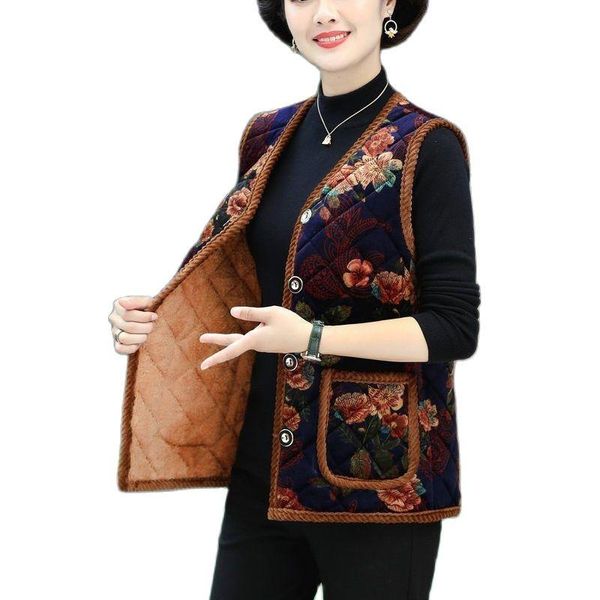 vests 2022 new middleaged elderly women vest jacket autumn winter parkas padded warm cotton vest coat female waistcoat vest r1694, Black;white
vests 2022 new middleaged elderly women vest jacket autumn winter parkas padded warm cotton vest coat female waistcoat vest r1694, Black;white