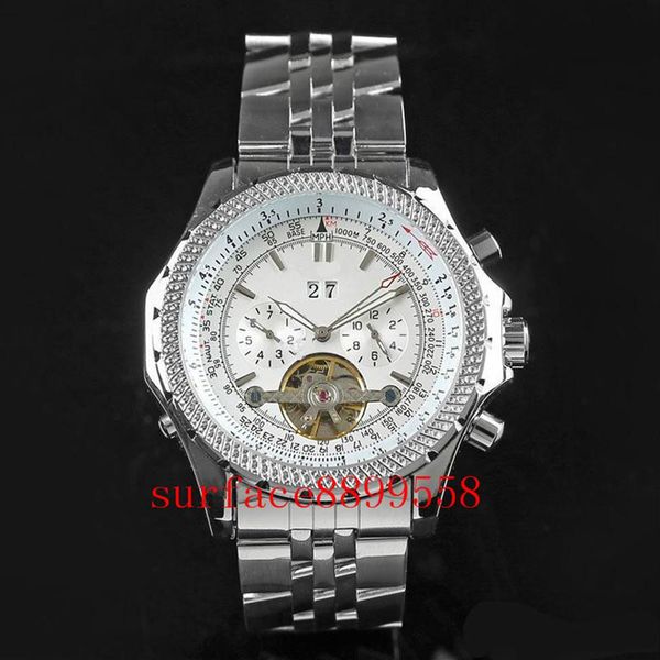 brietling luxury mens wristwatches automatic watch designer watches 43mm waterproof mechanical man day date2917, Slivery;brown
brietling luxury mens wristwatches automatic watch designer watches 43mm waterproof mechanical man day date2917, Slivery;brown