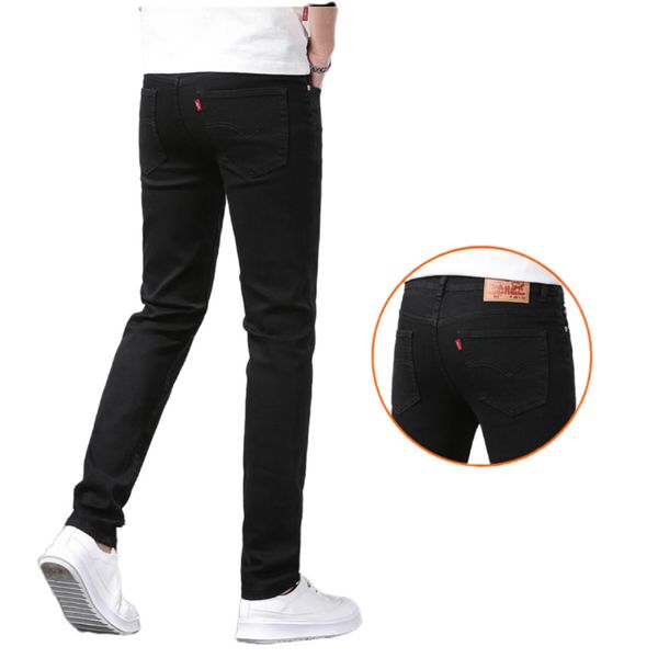 brand lvs511 men's jeans blue classic versatile slim stretch small straight foot mid-rise casual pants 5501
brand lvs511 men's jeans blue classic versatile slim stretch small straight foot mid-rise casual pants 5501
