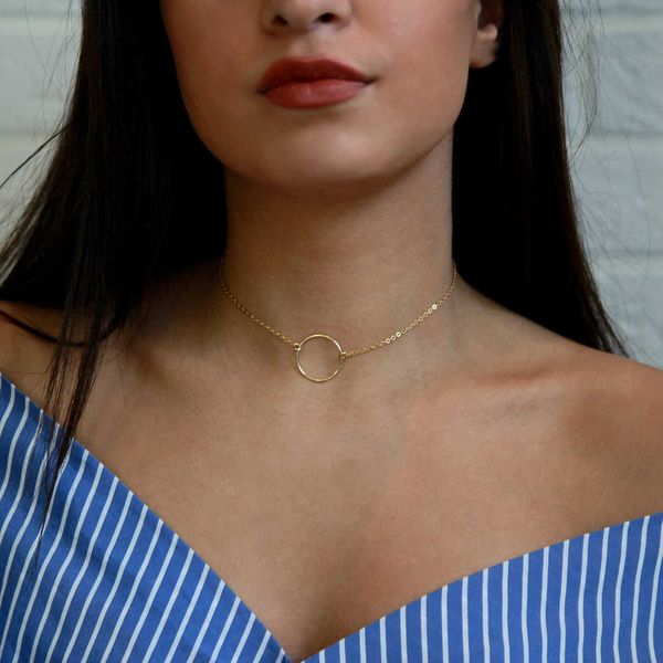 pendant necklaces sumeng new arrival 2023 fashion circle chain clavicle necklace collares round necklaces gold color for women jewelry choke, Silver
pendant necklaces sumeng new arrival 2023 fashion circle chain clavicle necklace collares round necklaces gold color for women jewelry choke, Silver