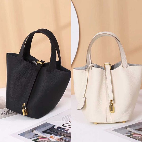 designer luxury high definition layer cowhide bucket genuine leather vegetable basket children's bag commuter handbag picotin
designer luxury high definition layer cowhide bucket genuine leather vegetable basket children's bag commuter handbag picotin
