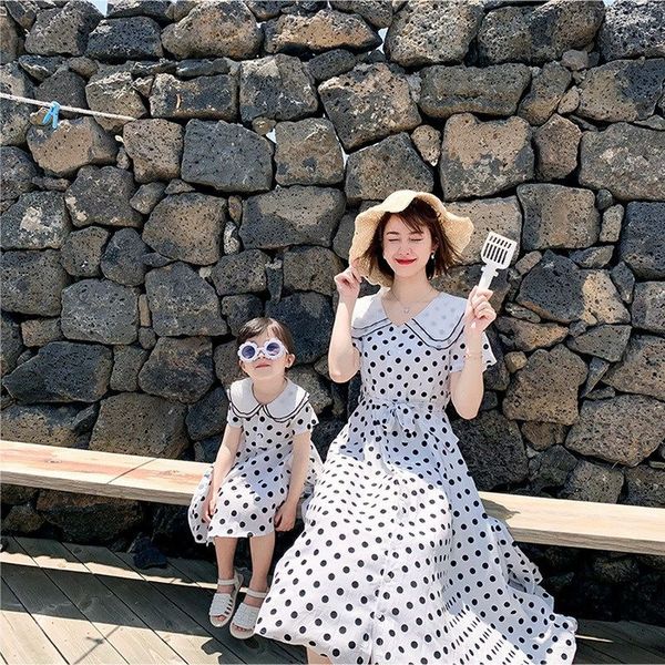 family matching outfits family matching clothes summer mother daughter dot dresses mommy and me look clothes women girl beach holiday dress, Blue
family matching outfits family matching clothes summer mother daughter dot dresses mommy and me look clothes women girl beach holiday dress, Blue