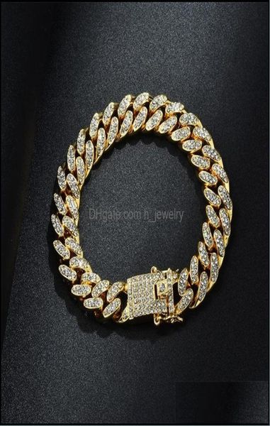 link chain mens hip hop bling gold bracelets diamond jewelry iced out miami cuban bracelet 1272 b3 drop delivery hjewelry dhfmi9444667, Black
link chain mens hip hop bling gold bracelets diamond jewelry iced out miami cuban bracelet 1272 b3 drop delivery hjewelry dhfmi9444667, Black