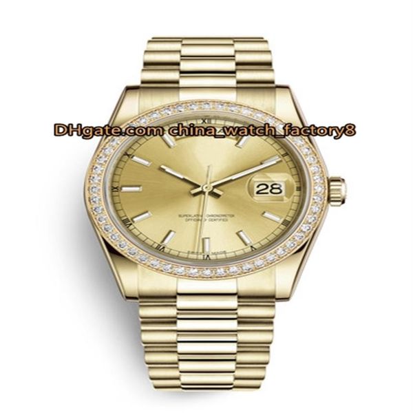 18 style watch 36mm day-date 118238 118235 diamond 18k gold president asia 2813 movement automatic mens woman 198n, Slivery;brown
18 style watch 36mm day-date 118238 118235 diamond 18k gold president asia 2813 movement automatic mens woman 198n, Slivery;brown