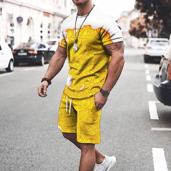 mens tracksuits beer bubble pattern 3d print summer oneck tshirt set fashion tshirt shorts 2 piece oversized man clothing tracksuit 230420, Gray
mens tracksuits beer bubble pattern 3d print summer oneck tshirt set fashion tshirt shorts 2 piece oversized man clothing tracksuit 230420, Gray