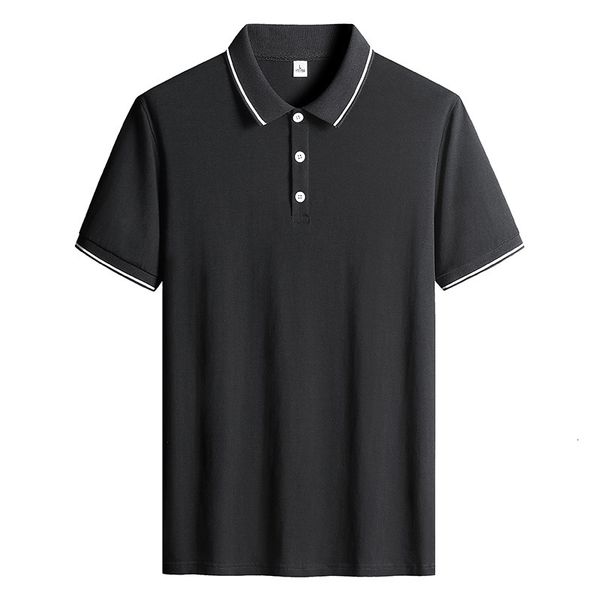 men's polos summer polo shirts men's cotton lapel colorblock short sleeve shirts men's business casual polo shirts brand clot, White;black
men's polos summer polo shirts men's cotton lapel colorblock short sleeve shirts men's business casual polo shirts brand clot, White;black