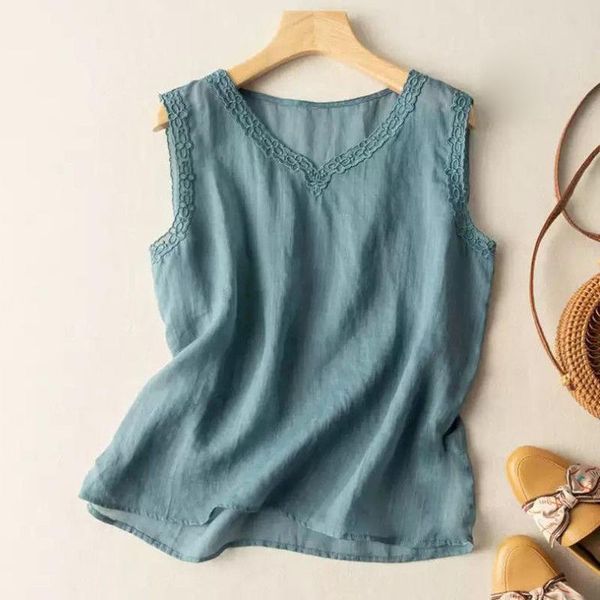 tanks pure cotton casual outer wear vest women's large size summer new fashion retro embroidered cotton and linen loose sleeveless top, Black;white
tanks pure cotton casual outer wear vest women's large size summer new fashion retro embroidered cotton and linen loose sleeveless top, Black;white