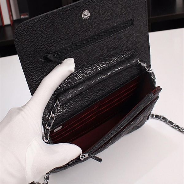 7a classic mini size colors womens chain wallets with box designers handbags caviar purses luxurys bags men shoulder bags crossbo184n, Red;black
7a classic mini size colors womens chain wallets with box designers handbags caviar purses luxurys bags men shoulder bags crossbo184n, Red;black