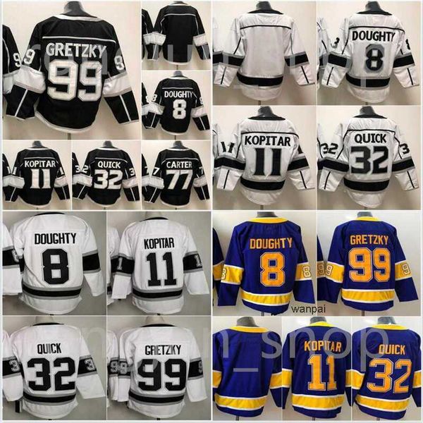 los angeles ice hockey 8 drew doughty jersey 11 anze kopitar 32 jonathan quick 99 wayne gretzky blank white black purple team color king, Black;red
los angeles ice hockey 8 drew doughty jersey 11 anze kopitar 32 jonathan quick 99 wayne gretzky blank white black purple team color king, Black;red