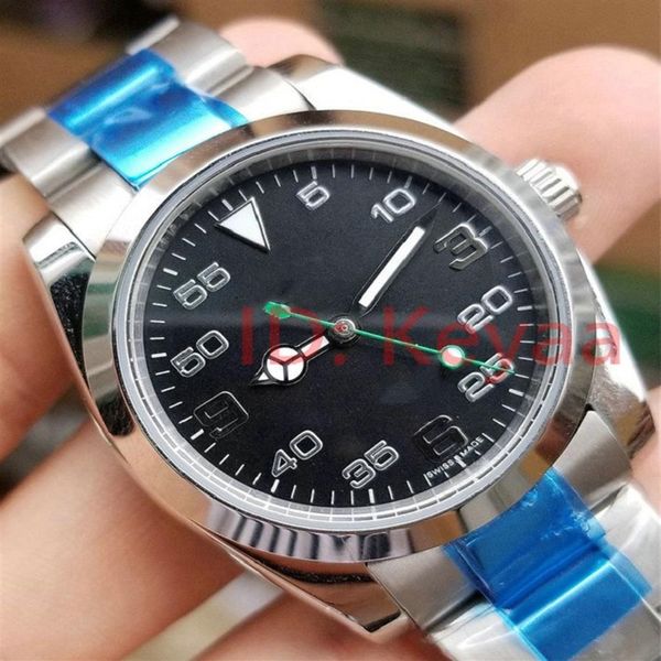 luxury 2813 black fashion mens mechanical stainless steel automatic movement air king designer watch sports self-wind watches 316c, Slivery;brown
luxury 2813 black fashion mens mechanical stainless steel automatic movement air king designer watch sports self-wind watches 316c, Slivery;brown