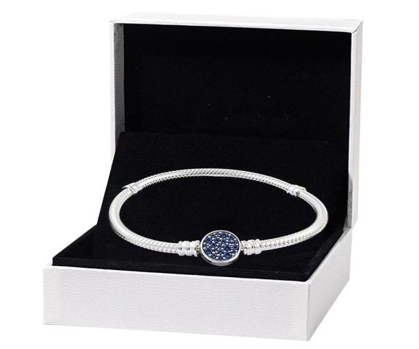 s925 sterling silver basic bracelets for women fine jewelry shining blue button type diy fit original pandora charms beads ladies 1382515, Golden;silver
s925 sterling silver basic bracelets for women fine jewelry shining blue button type diy fit original pandora charms beads ladies 1382515, Golden;silver