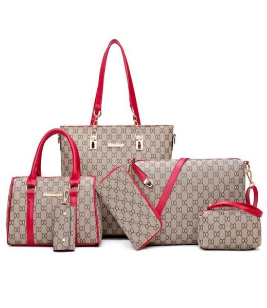 gs set of 6 in 1 luxury handbag set women letter print messenger tote female shoulder bag student phone package evening wallet9636413
gs set of 6 in 1 luxury handbag set women letter print messenger tote female shoulder bag student phone package evening wallet9636413