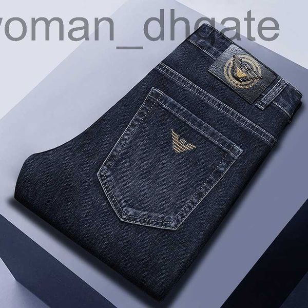 men's jeans designer autumn thick denim men's straight fitting elastic youth waist casual versatile trendy men's pants nspg, Blue
men's jeans designer autumn thick denim men's straight fitting elastic youth waist casual versatile trendy men's pants nspg, Blue